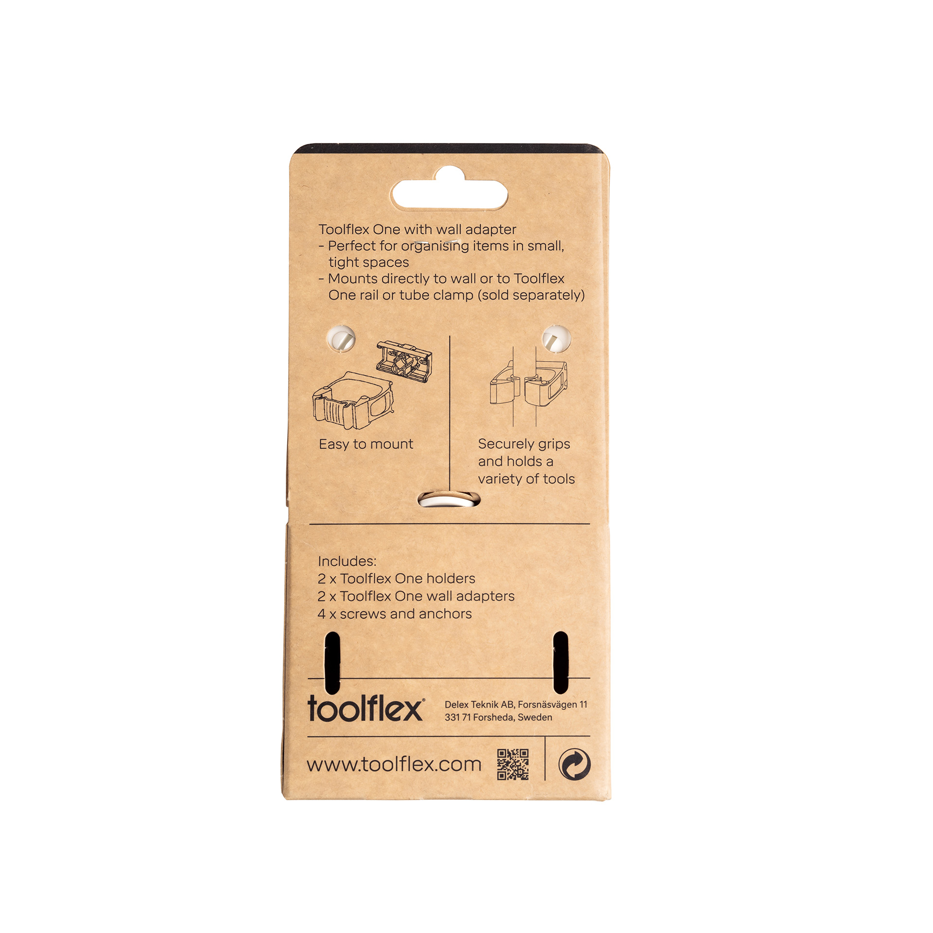 One Holder with Wall Adapter, 2-pack - Image 6